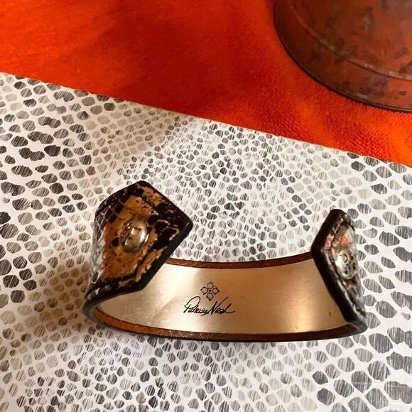 Patricia Nash Python Cuff Bracelet #PNBR - Picture 6 of 7